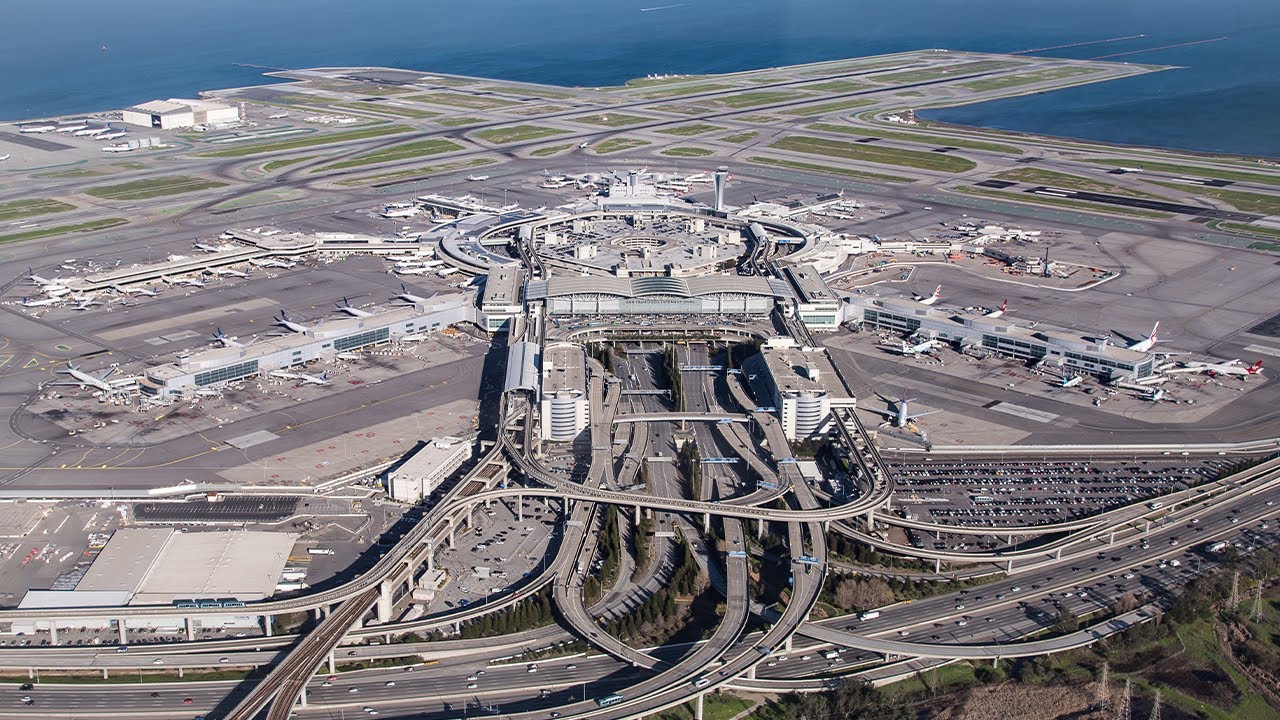 The True Scale of the World's Largest Airports