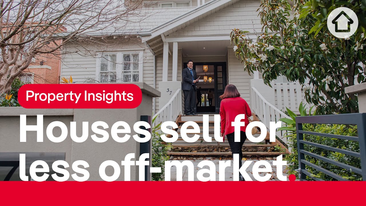 Houses sell for less off-market | Realestate.com.au