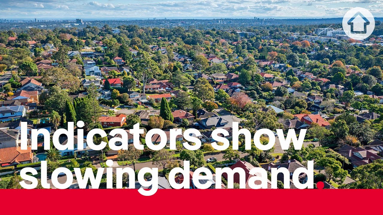 Market indicators show slowing demand | Realestate.com.au