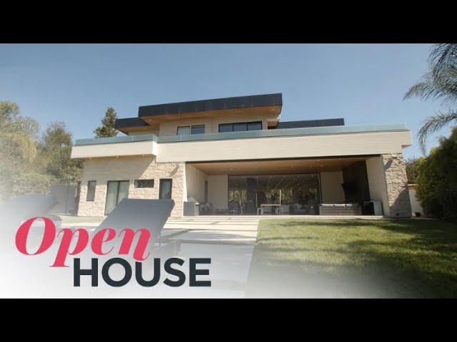 Inside a Clean and Glam California Home with Interior Designer Anna Rosemann | Open House TV