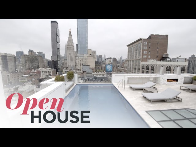 Inside a Stunning Penthouse with 30' Rooftop Pool  in Flatiron | Open House TV