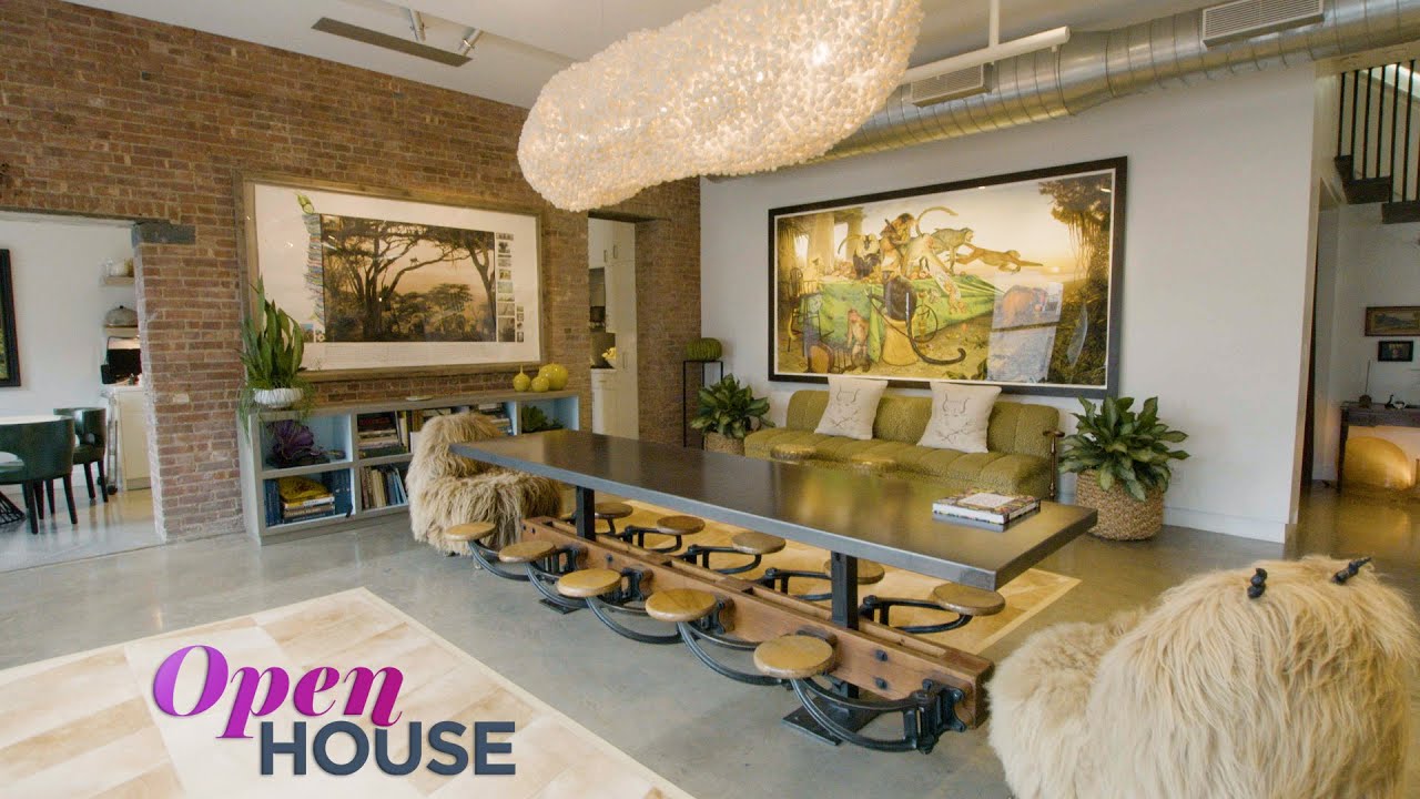 A Bed in the Living Room? Disco Ball? This NYC Penthouse is Full of Fun Surprises | Open House TV
