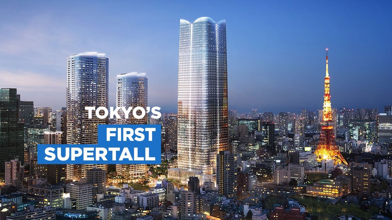 Tokyo Has Built an Earthquake-Resistant Supertall Skyscraper