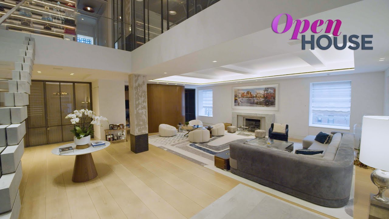 A Sprawling Upper East Side Home with Views of the NYC Midtown Skyline | Open House TV
