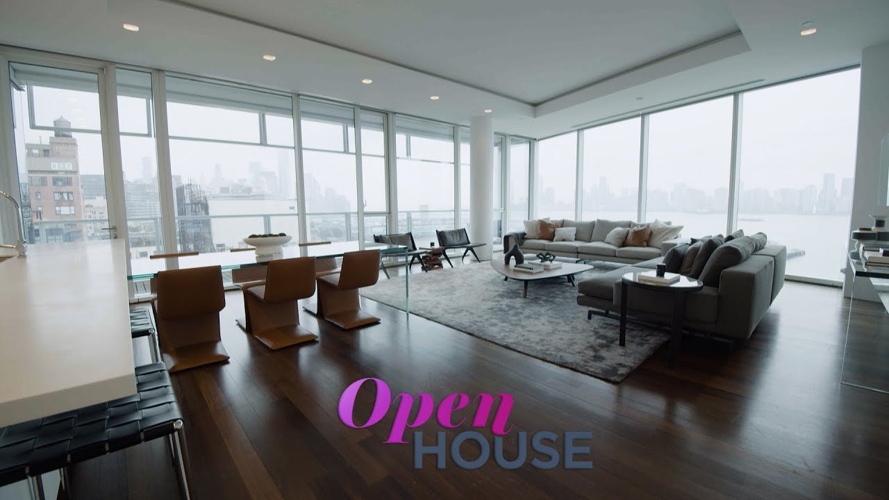 This West Village Apartment with Hudson River Views is Waterfront Living at Its Best | Open House TV