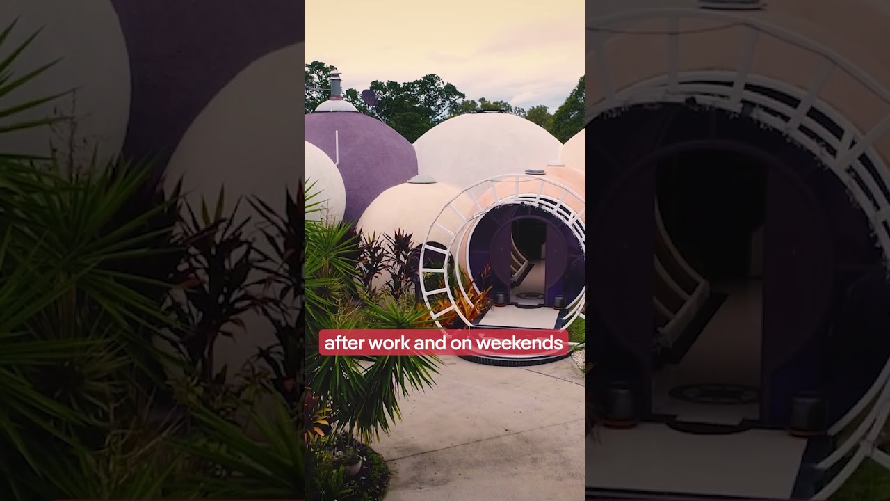 Would you live in a bubble house? #shorts #house