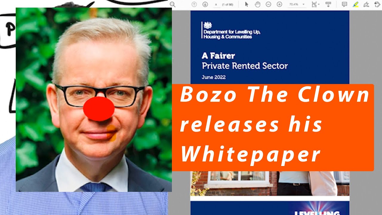 Bozo The Clown and his Fairer Private Rented Sector Whitepaper