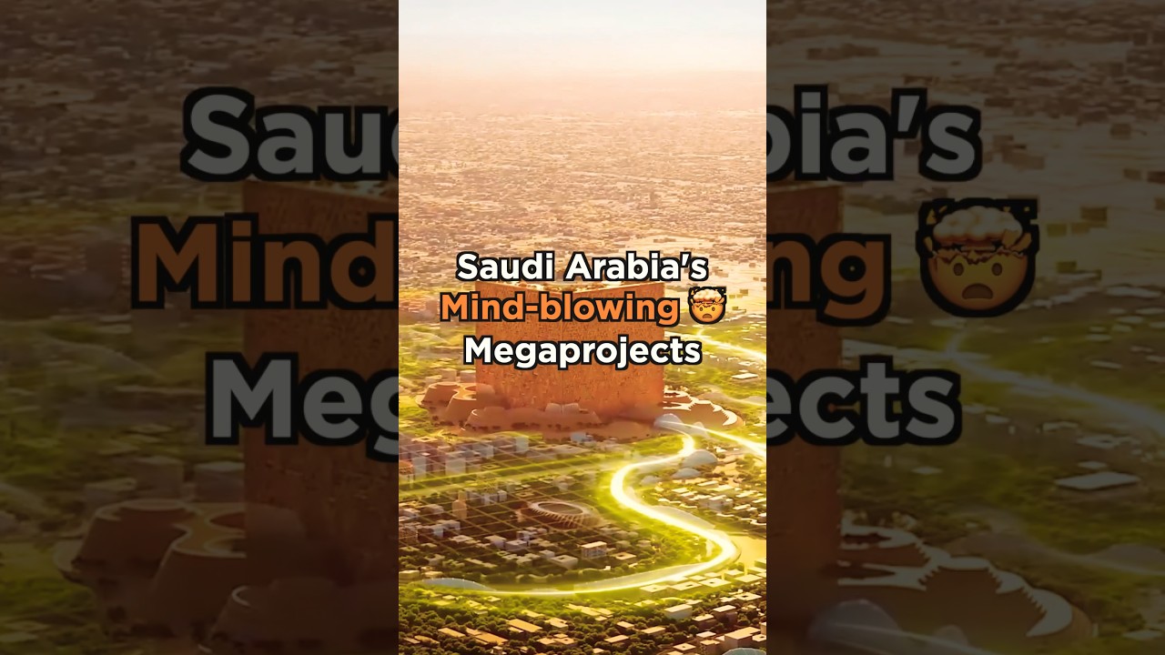 Saudi Arabia is on a MEGAPROJECT Building Spree