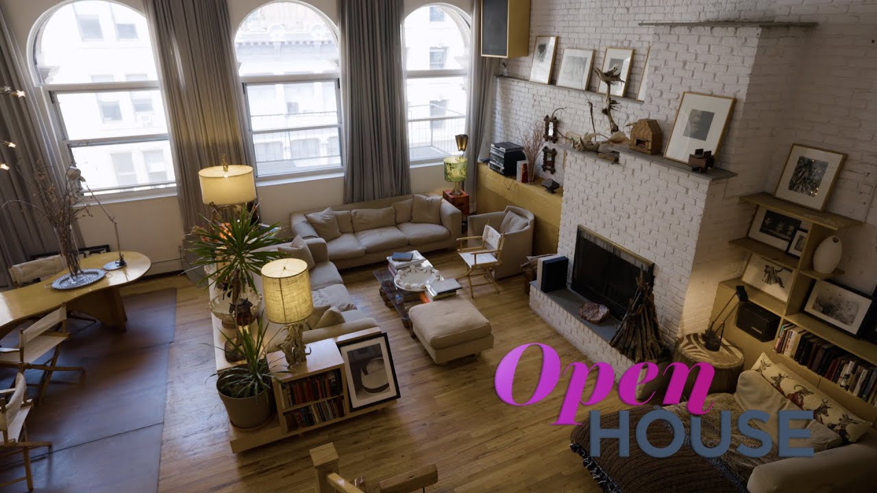 A Tour of Architect Marc Balet's 3-Story Loft & Creative Studio in NoHo  | Open House TV