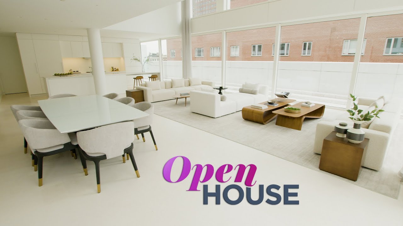 Inside a Modern Duplex Home at Cast Iron House in Tribeca | Open House TV