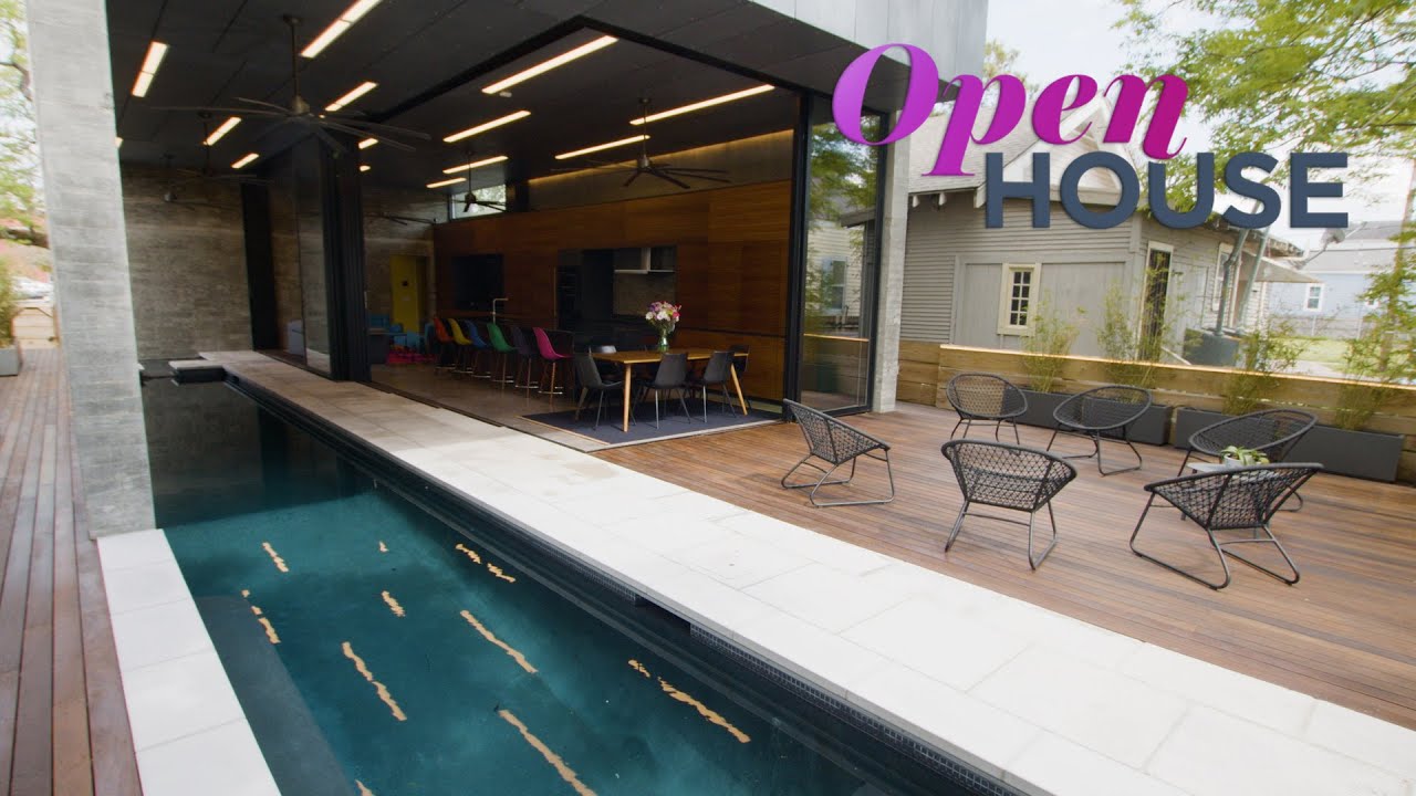 A Modern Mid-City Home with Views of Downtown New Orleans | Open House TV