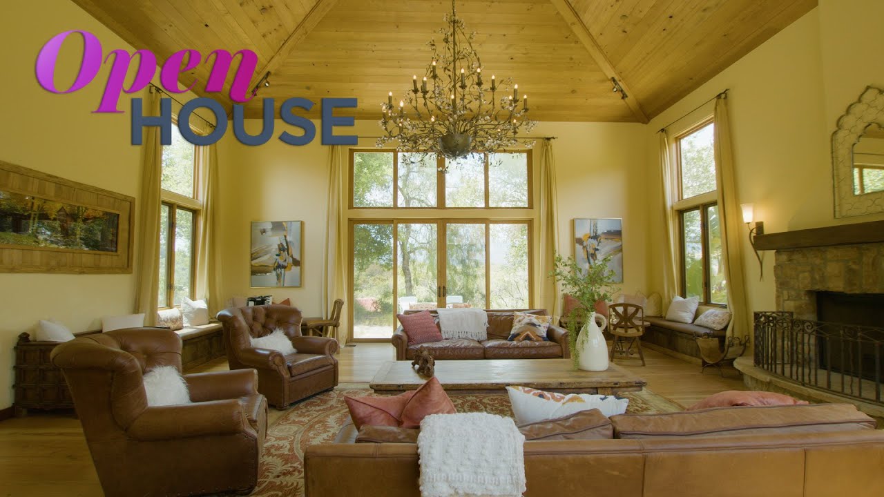 A Rustic & Airy 17-Acre Ranch with Views of the Santa Monica Mountains | Open House TV