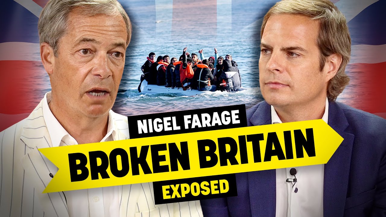 Nigel Farage Exposes Broken Britain, China Warning and Being Cancelled by Banks
