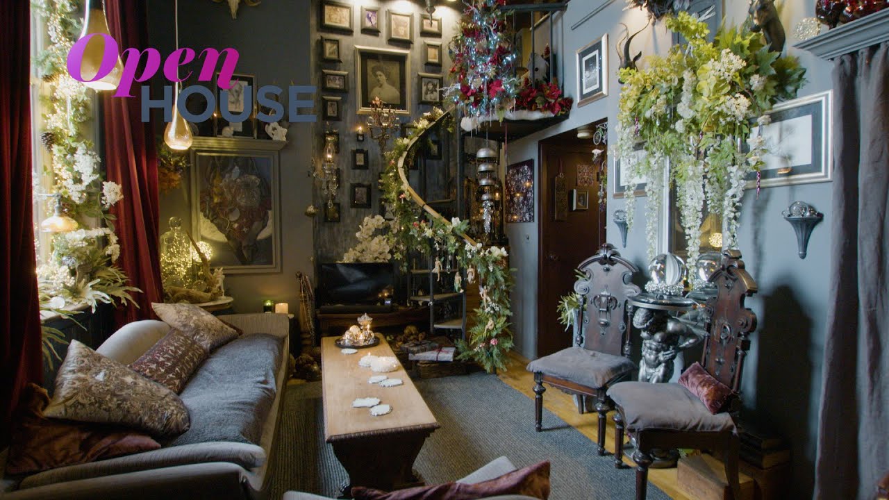 This Eclectic Brooklyn Apartment is a Tim Burton Christmas Come to Life  | Open House TV