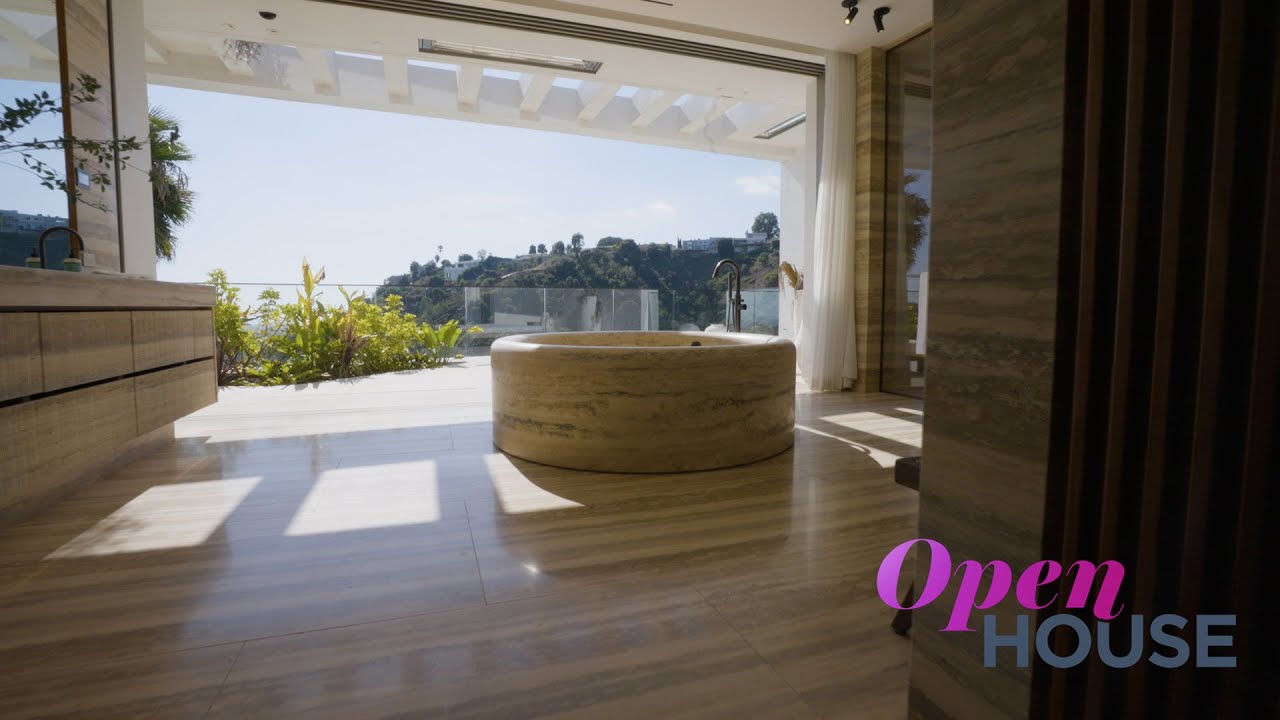 A Bel Air Estate with a Mesmerizing Sculptural Staircase | Open House TV