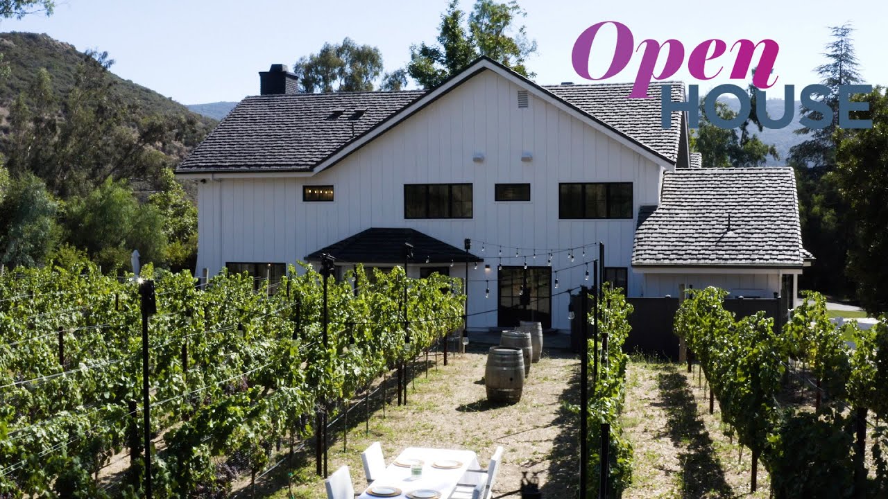 A Beautifully Transformed Vineyard in Calabasas, California | Open House TV