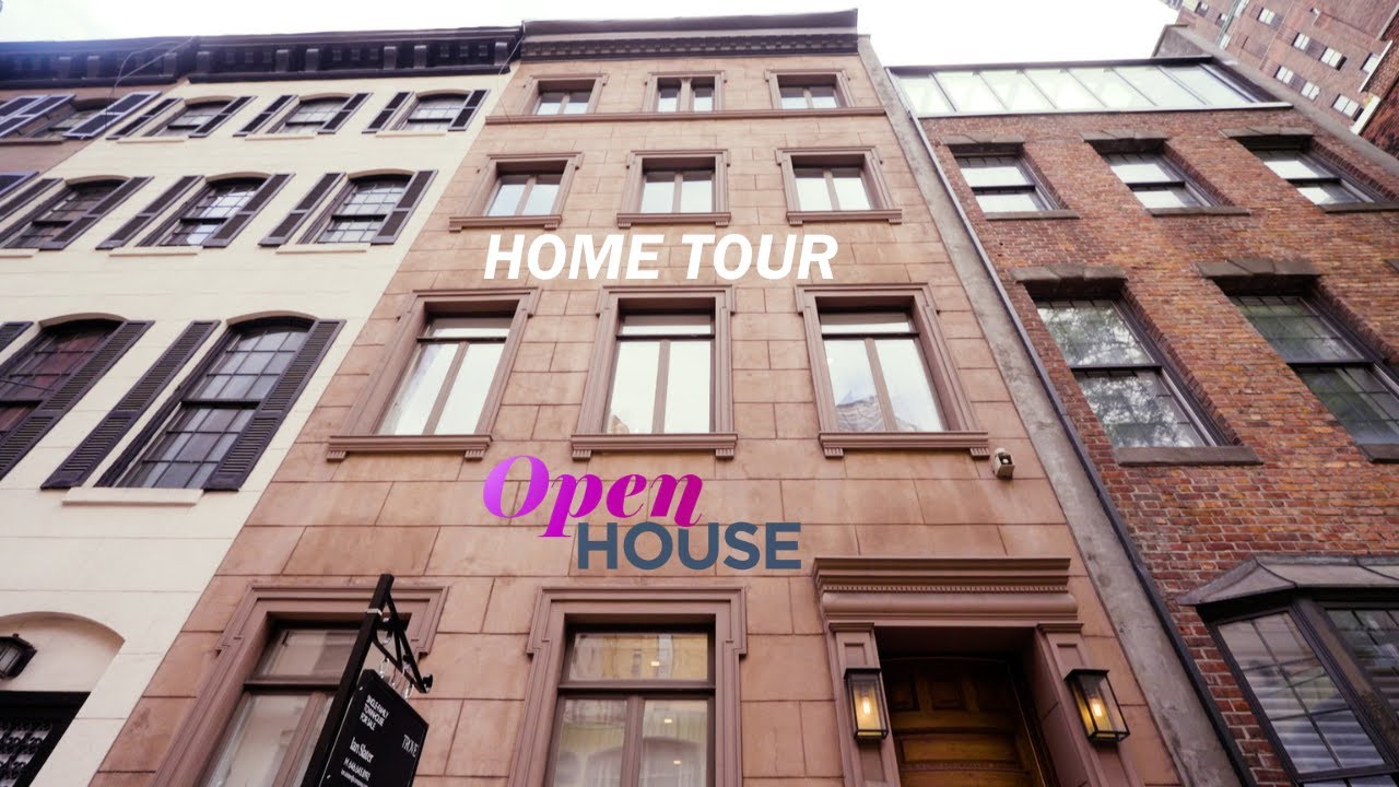 A History 4-Story Townhouse in Murray Hill with Its Own Landscaped Roof Terrace | Open House TV