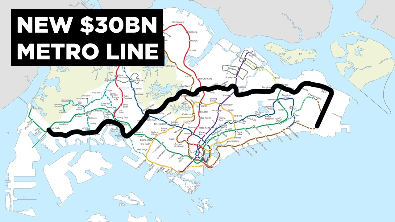 Singapore’s New Metro Line is Construction Hell