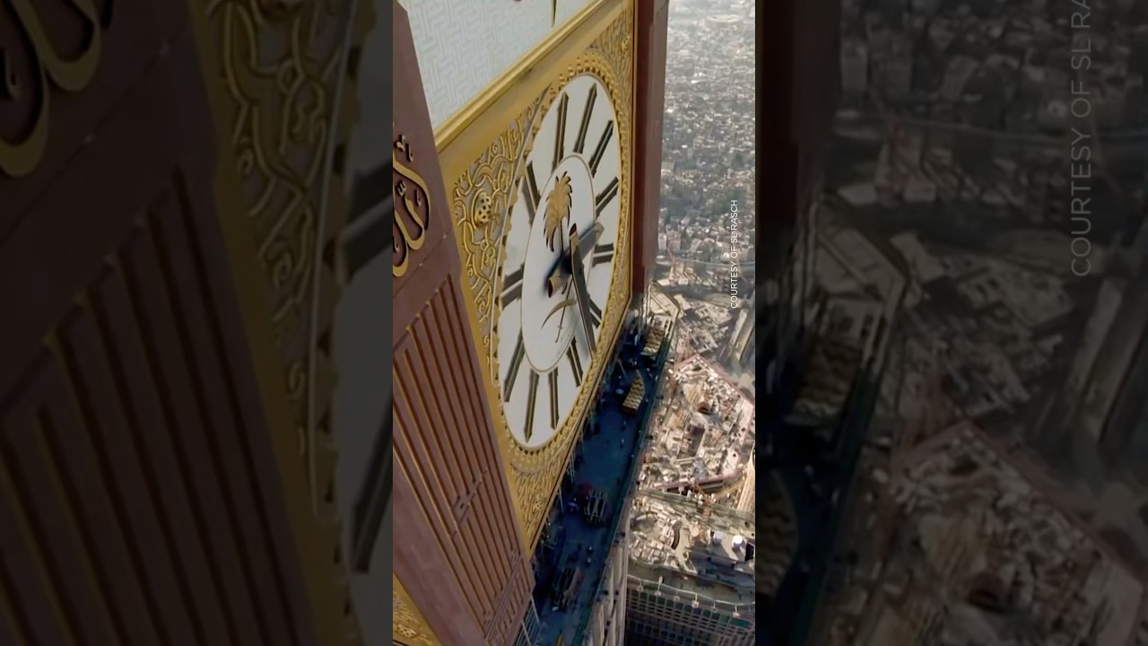 Saudi Arabia Built The World’s BIGGEST Clock