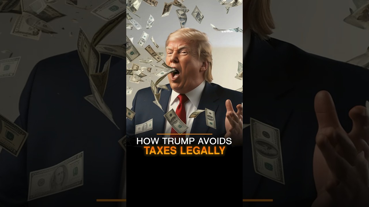 How Trump AVOIDS Taxes Legally