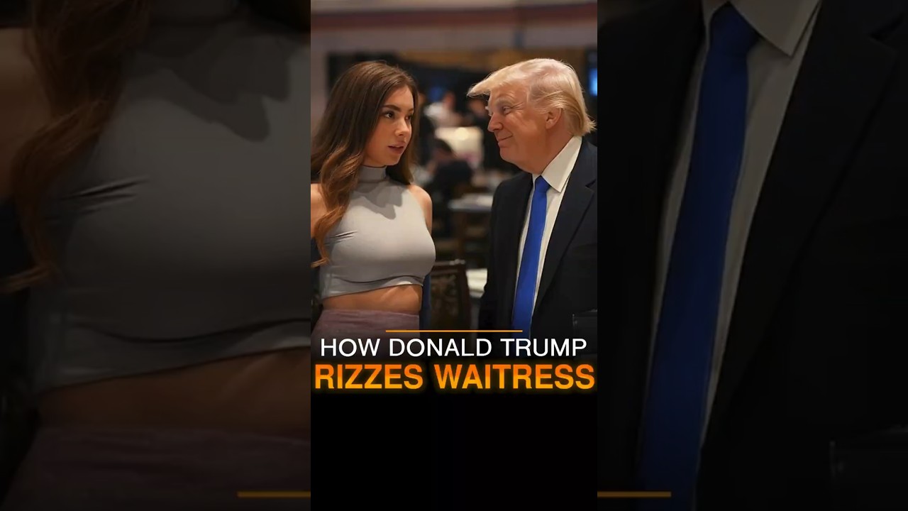 Exposing Donald Trump's Waitress Rizz Hack