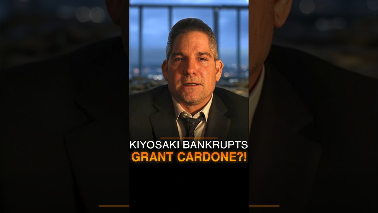 Kiyosaki Bankrupts Grant Cardone?!